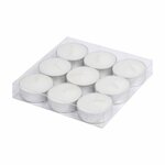 Paris Prix Lot de 9 Bougies Parfumées Chauffe-Plat  Gaïa  3cm Jasmin