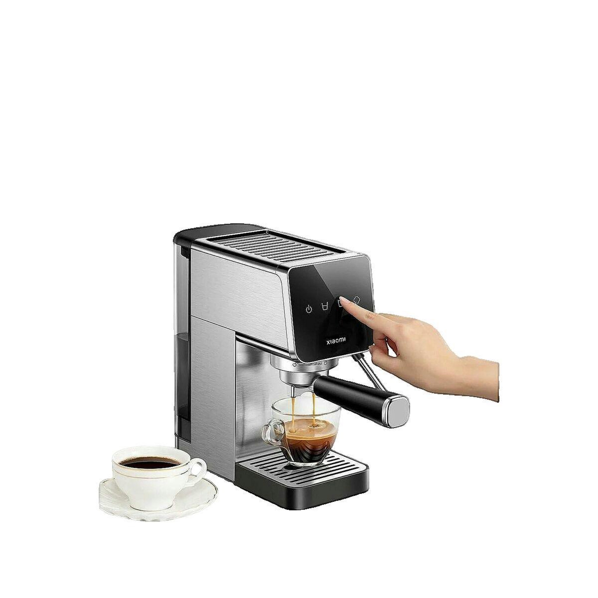 Voir la diapositive 2 : XIAOMI Machine à café expresso semi-automatique Xiaomi avec pression 20 bars