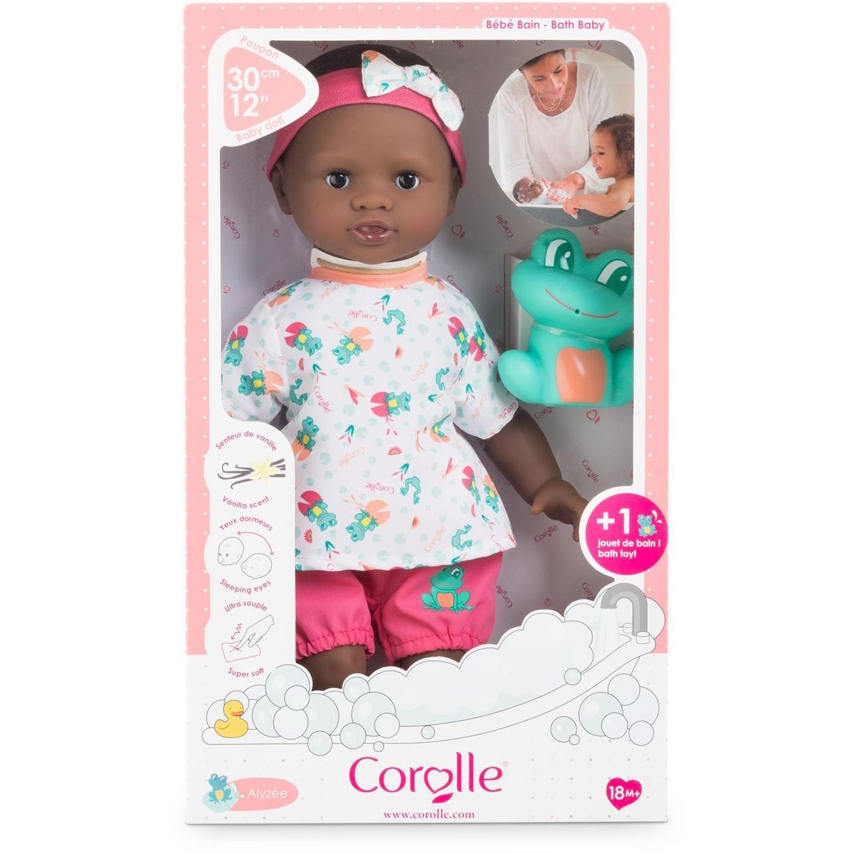 Corolle BB Bain Alizée + Grenouille