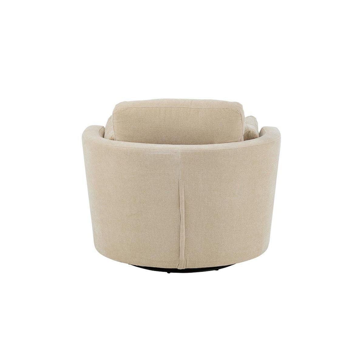 Paris Prix Fauteuil Pivotant  Swiv  109cm Beige Clair