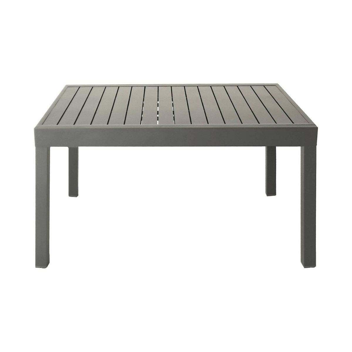 SWEEEK Table de jardin ELORA extensible aluminium, 8 places