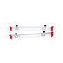 Voir la diapositive 5 : HAILO Kit de 2 rails pour escabeau universels amovibles Garden Hailo