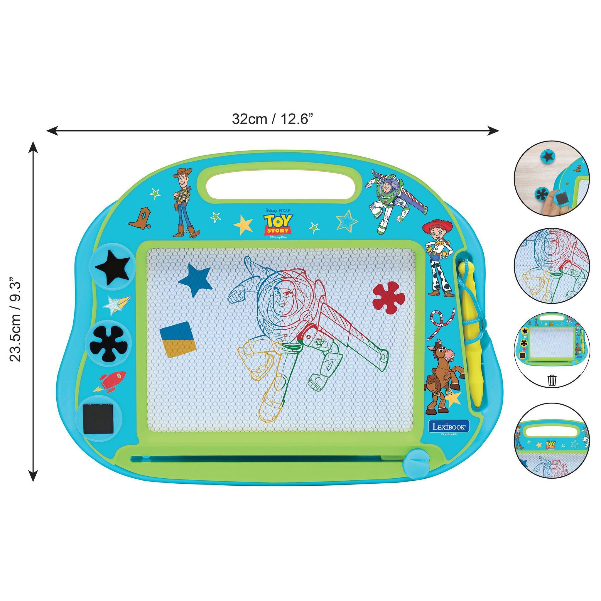 Voir la diapositive 2 : Lexibook Ardoise Magique Marvel Toy Story
