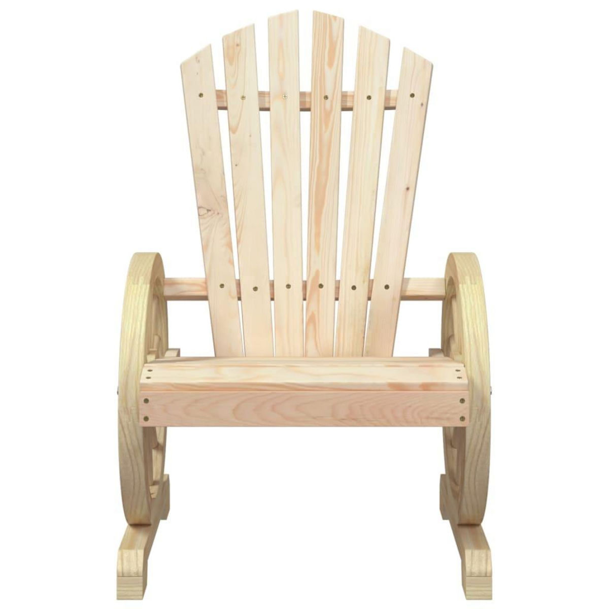 VIDAXL Chaises de jardin Adirondack lot de 4 bois de sapin massif