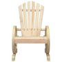 Voir la diapositive 5 : VIDAXL Chaises de jardin Adirondack lot de 4 bois de sapin massif