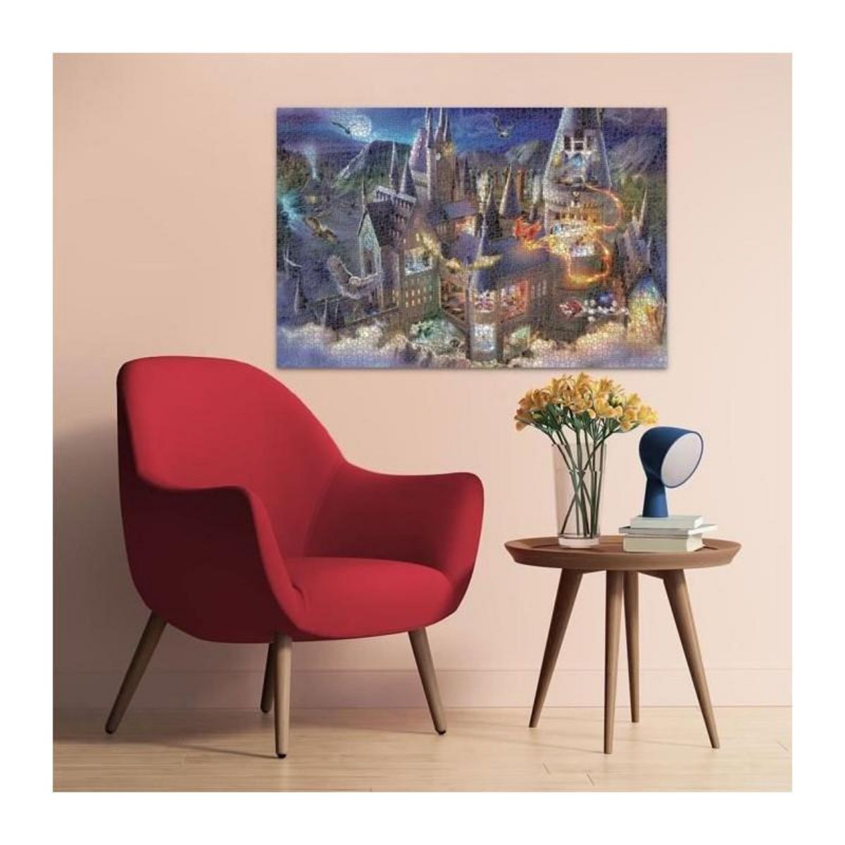 RAVENSBURGER Puzzle 3000 pieces Vue sur le château de Poudlard / Harry Potter, des 14 ans, 17561, Ravensburger