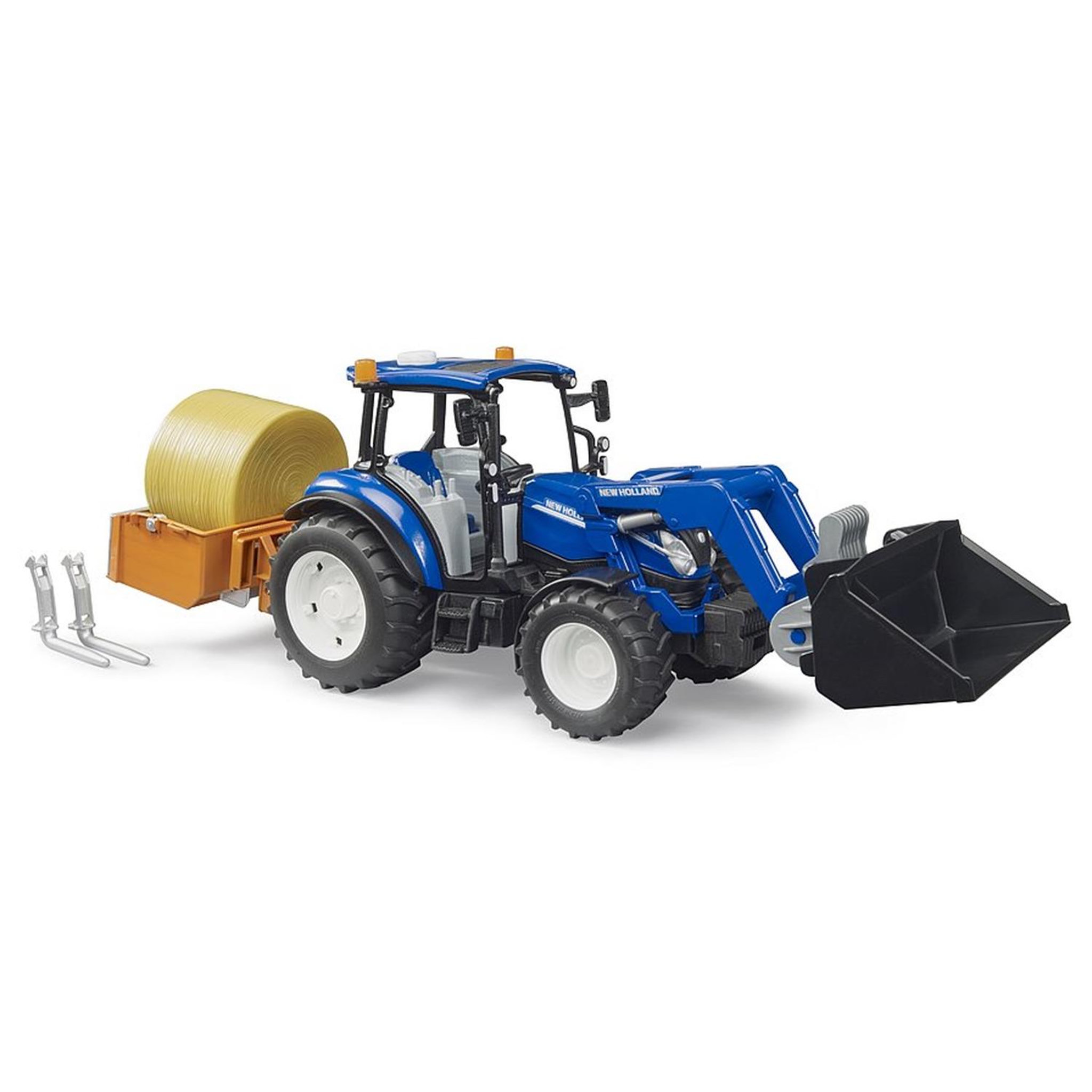 Bruder New Holland T5. 120 avec chargeur avant