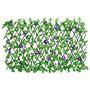 Voir la diapositive 3 : VIDAXL vidaXL Treillis de lierre artificiel extensible 5 pcs vert 180x70 cm