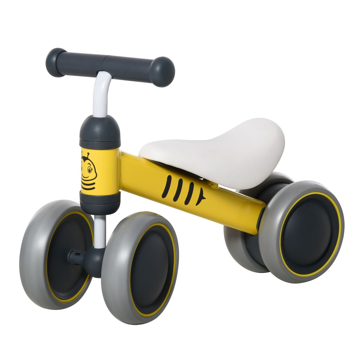 HOMCOM Draisienne Vélo 2 en 1 pour Enfant Vélo d'Équilibre 2 à 5