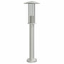 Voir la diapositive 5 : VIDAXL Lampadaires d'exterieur 3 pcs argente 60 cm acier inoxydable