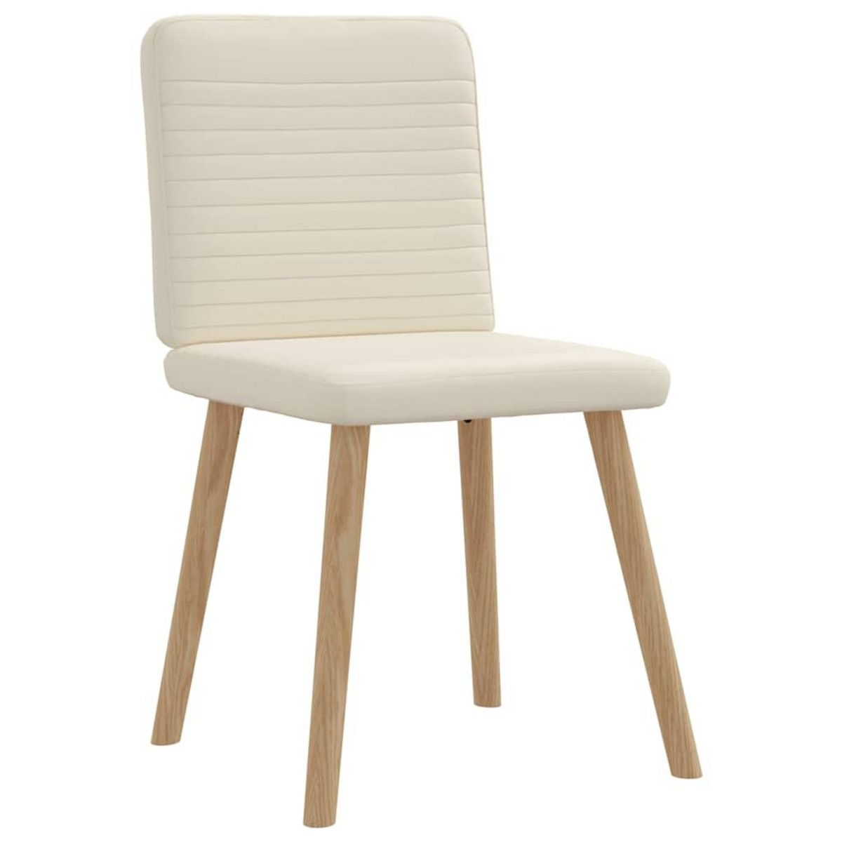 VIDAXL Chaises a manger lot de 6 Lin