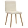 Voir la diapositive 3 : VIDAXL Chaises a manger lot de 6 Lin