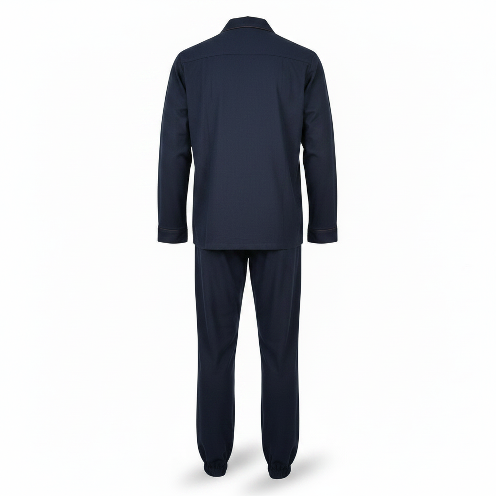 Voir la diapositive 3 : OZABI Oliver grant paris pyjama long homme entièrement boutonné 100% coton