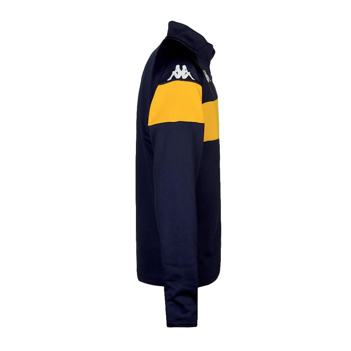 KAPPA Sweat Noir/Jaune Homme Kappa Dovare