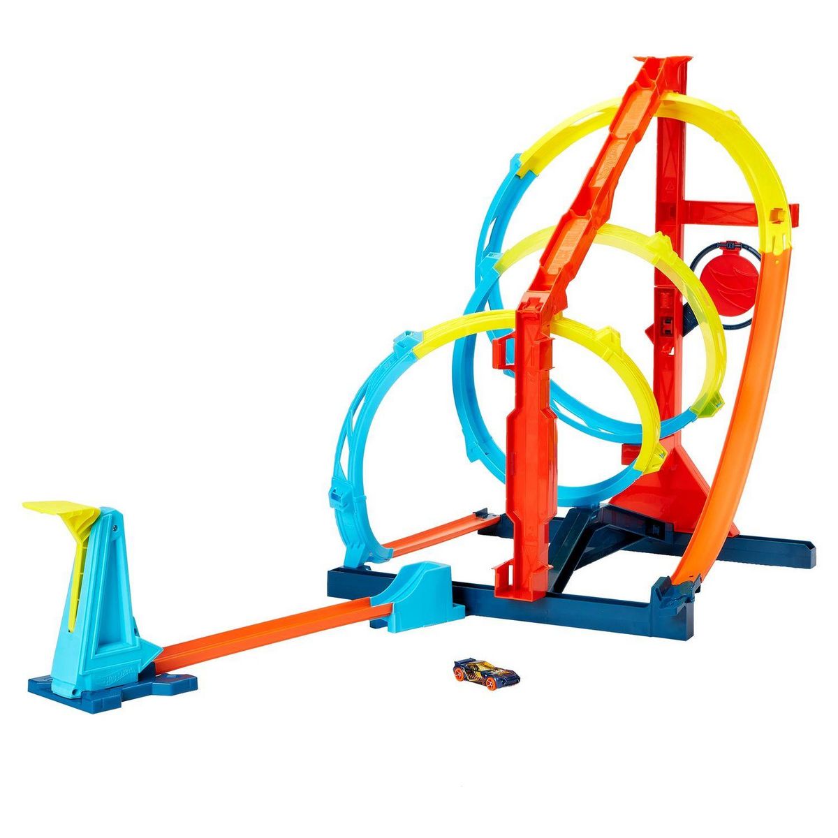 HOT WHEELS Coffret Spirale infernale - Hot Wheels Track Builder - Circuit / Petite voiture