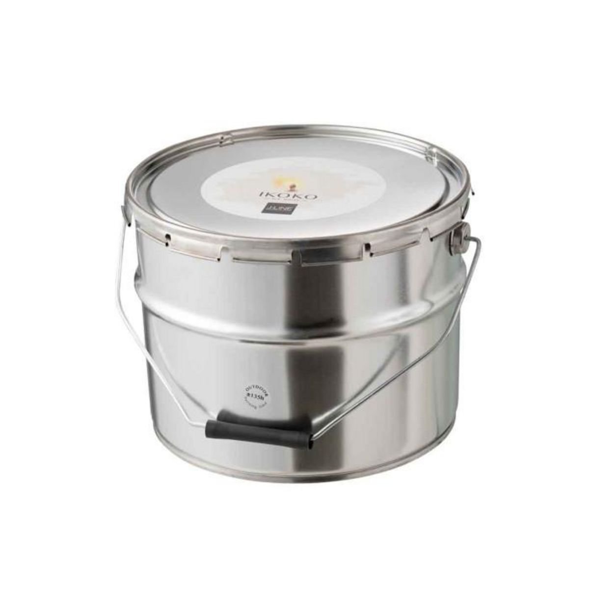 Paris Prix Bougie Parfumée  Ikoko Citronnelle  28cm Blanc