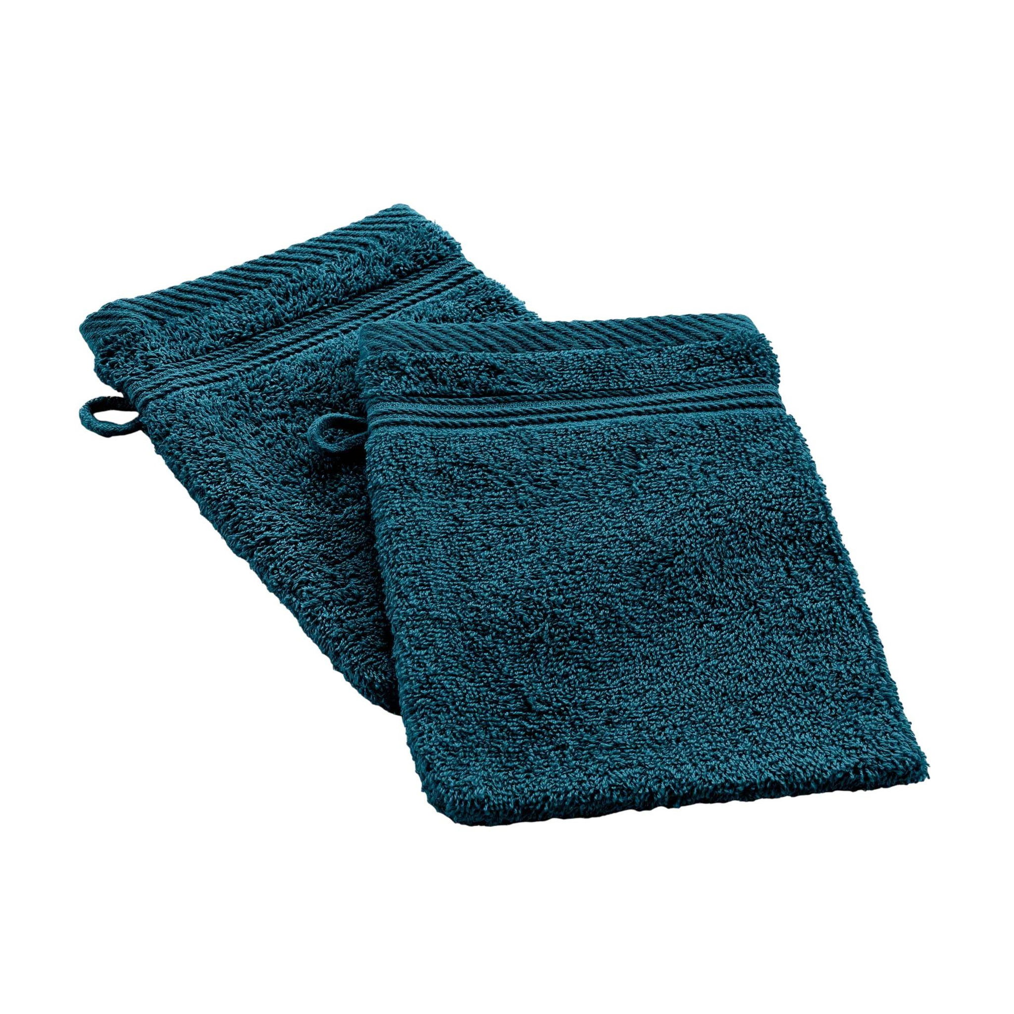 Voir la diapositive 1 : Eden Lot de 2 gants de toilette tendresse uni en coton