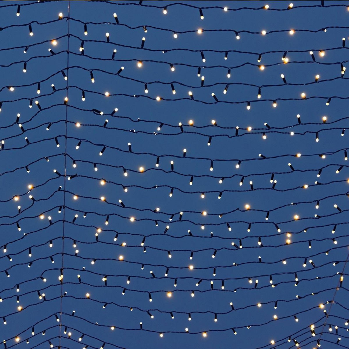 Lumisky Guirlande lumineuse solaire YOGY Noir Plastique 16.3M