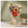 Voir la diapositive 2 : ROBOTIME Wooden Bloom Craft: Bouquet de fleurs