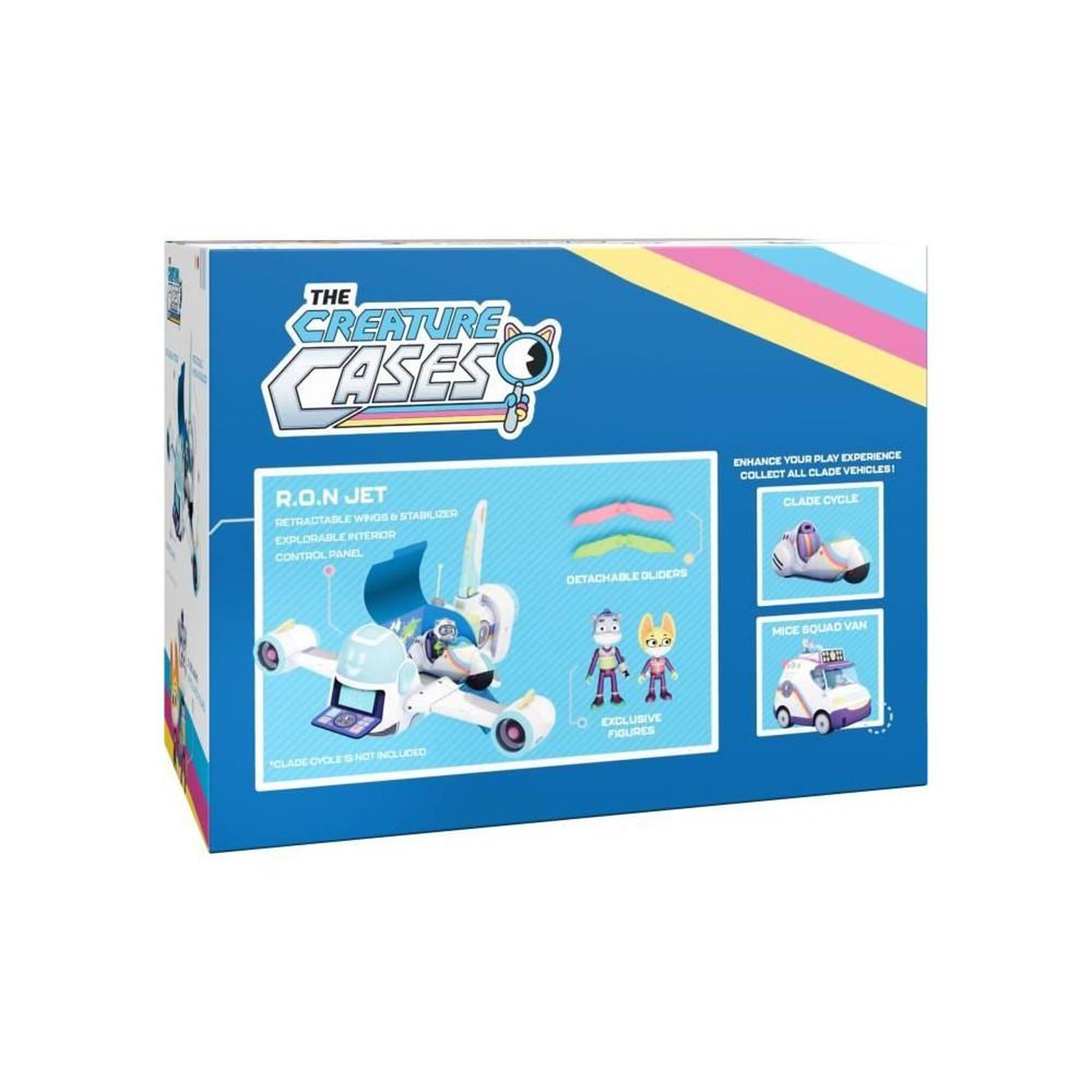 Voir la diapositive 5 : BANDAI Coffret R.O.N Jet - BANDAI - Enquetes Sauvages - PMCC9014