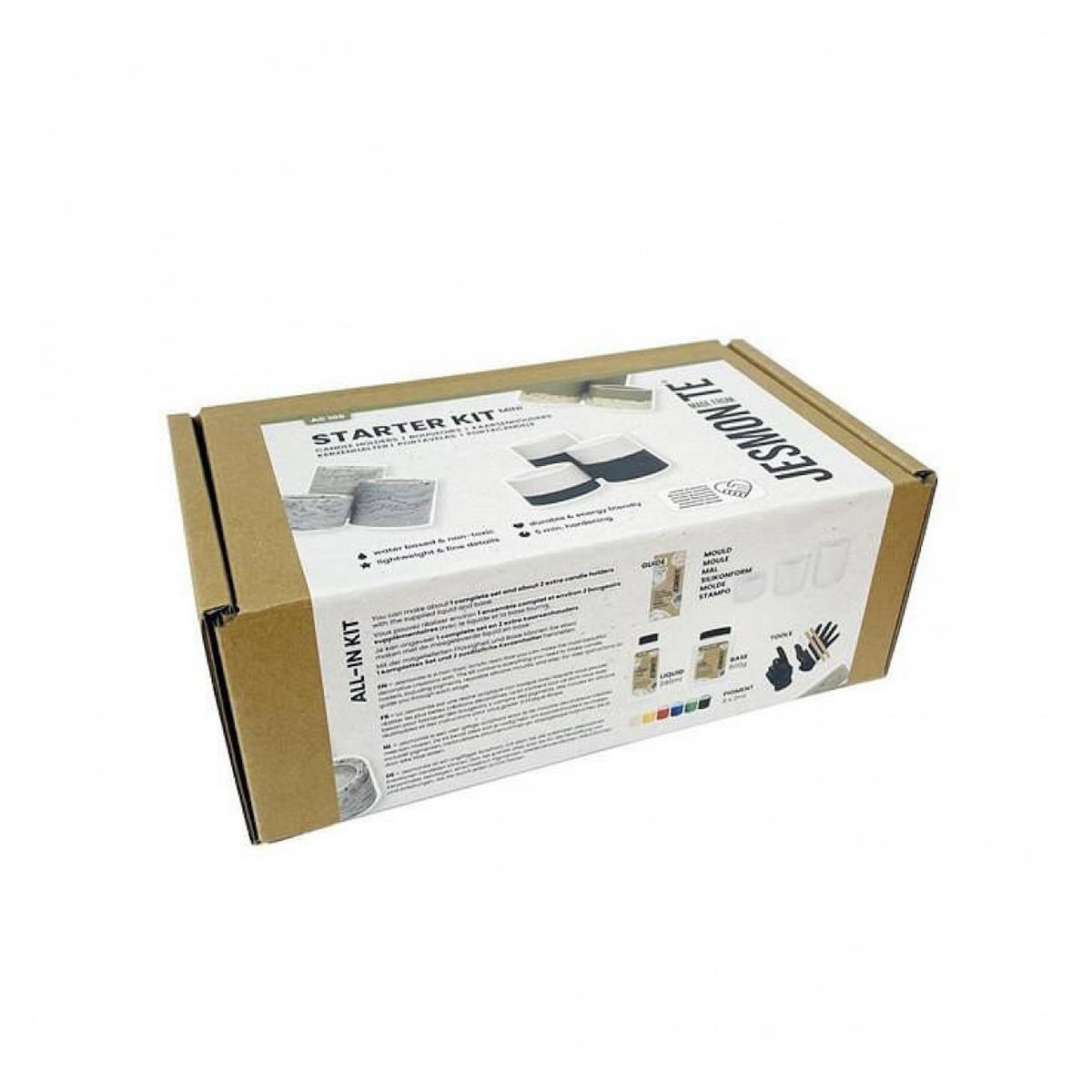 Graine créative Coffret Jesmonite - Starter Kit bougeoirs