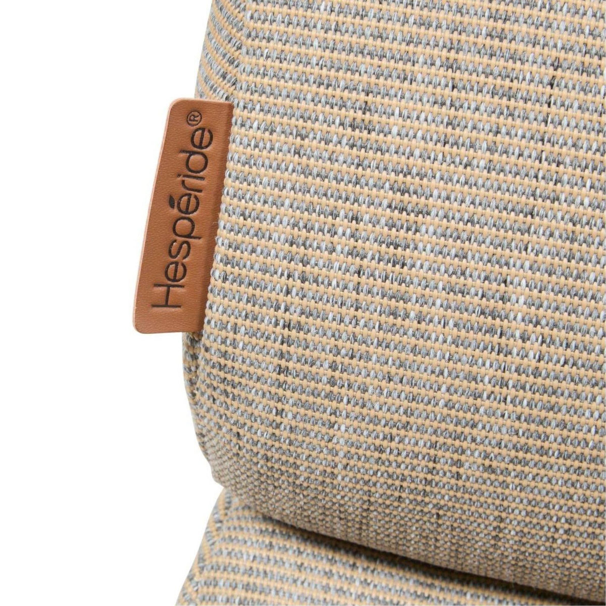 HESPERIDE Fauteuil relax de jardin avec repose pieds SOLANI