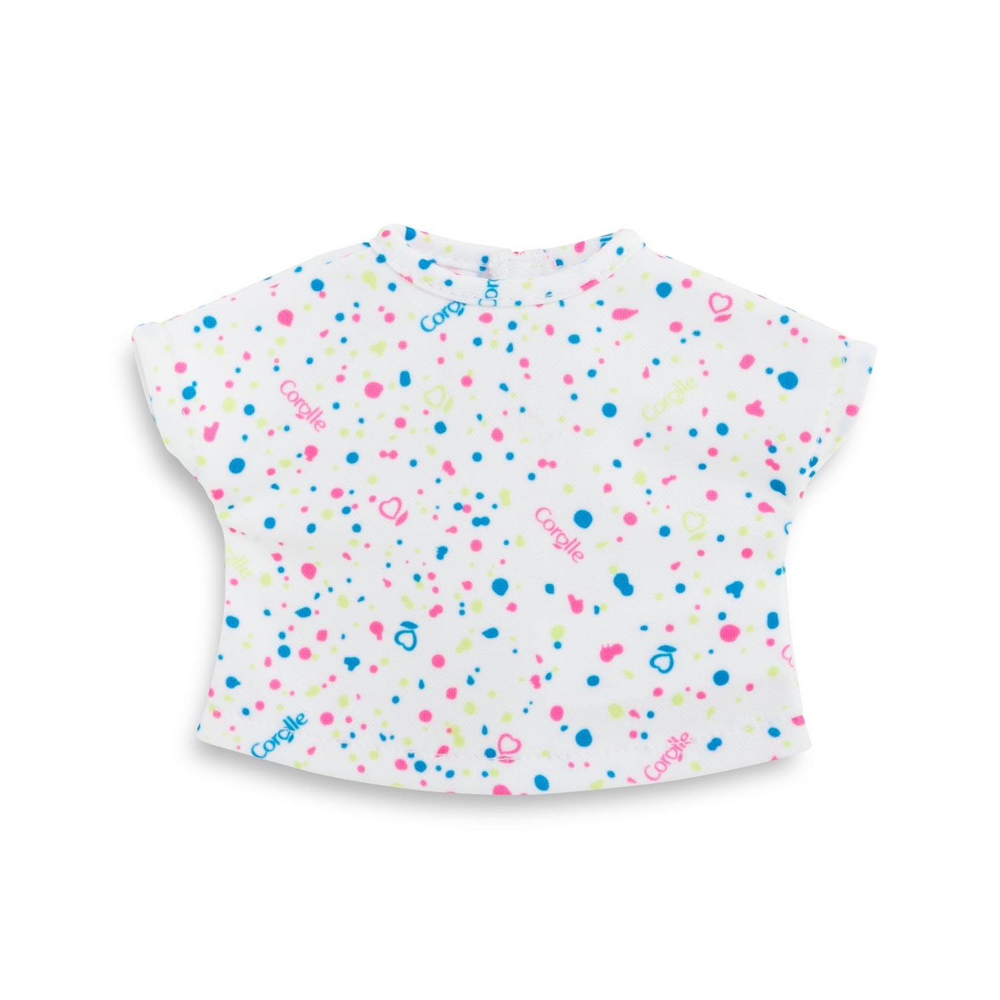 Voir la diapositive 1 : Corolle T-Shirt Confettis pour poupée ma Corolle