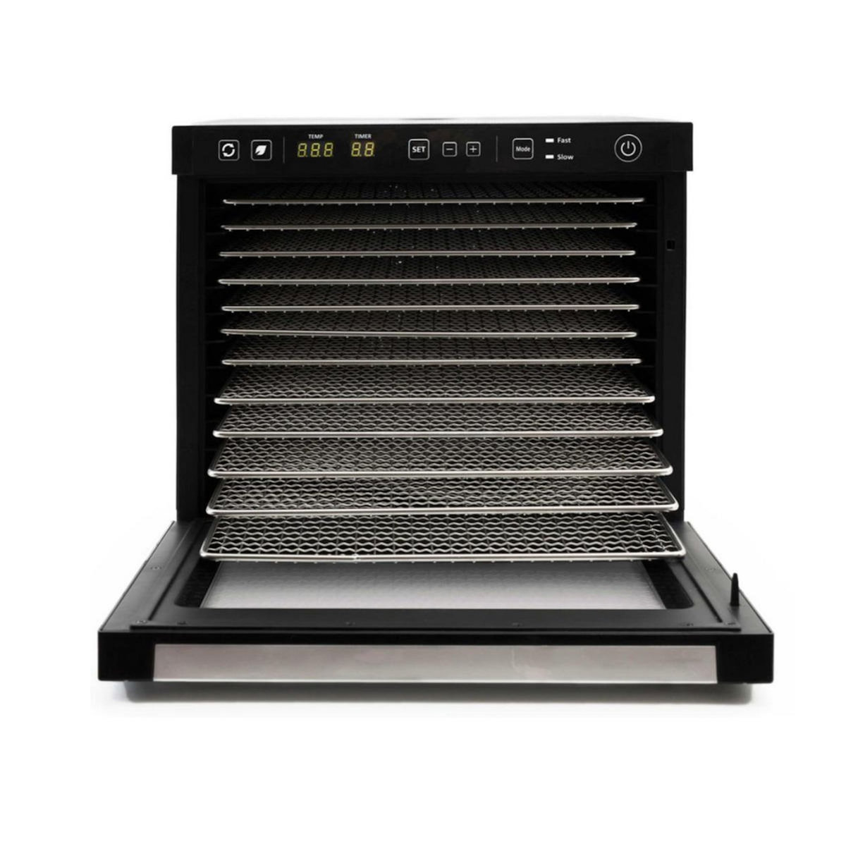 DEJELIN Déshydrateur fruits et légumes 12 plateaux inox - ND900