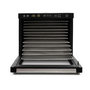 Voir la diapositive 3 : DEJELIN Déshydrateur fruits et légumes 12 plateaux inox - ND900