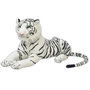 Voir la diapositive 1 : VIDAXL Tigre en peluche Blanc XXL
