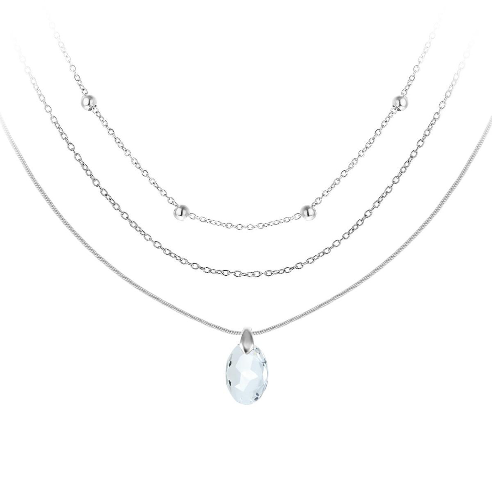 Voir la diapositive 2 : SC CRYSTAL Set de 3 colliers par SC Crystal®