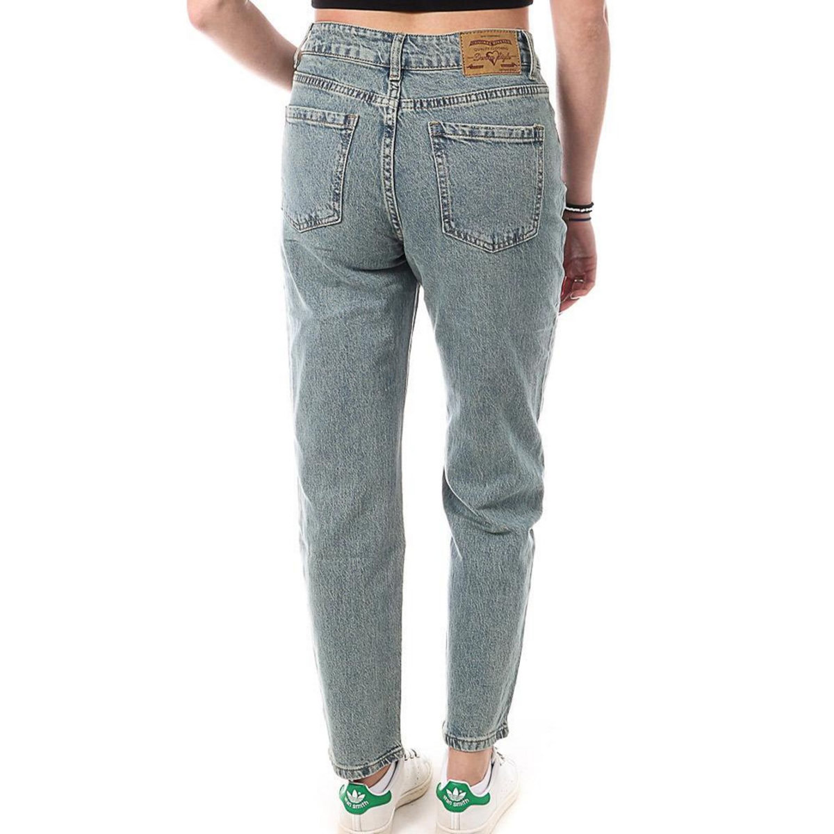 MONDAY PREMIUM Jean Mom Femme Monday Premium Mom Fit Dirty