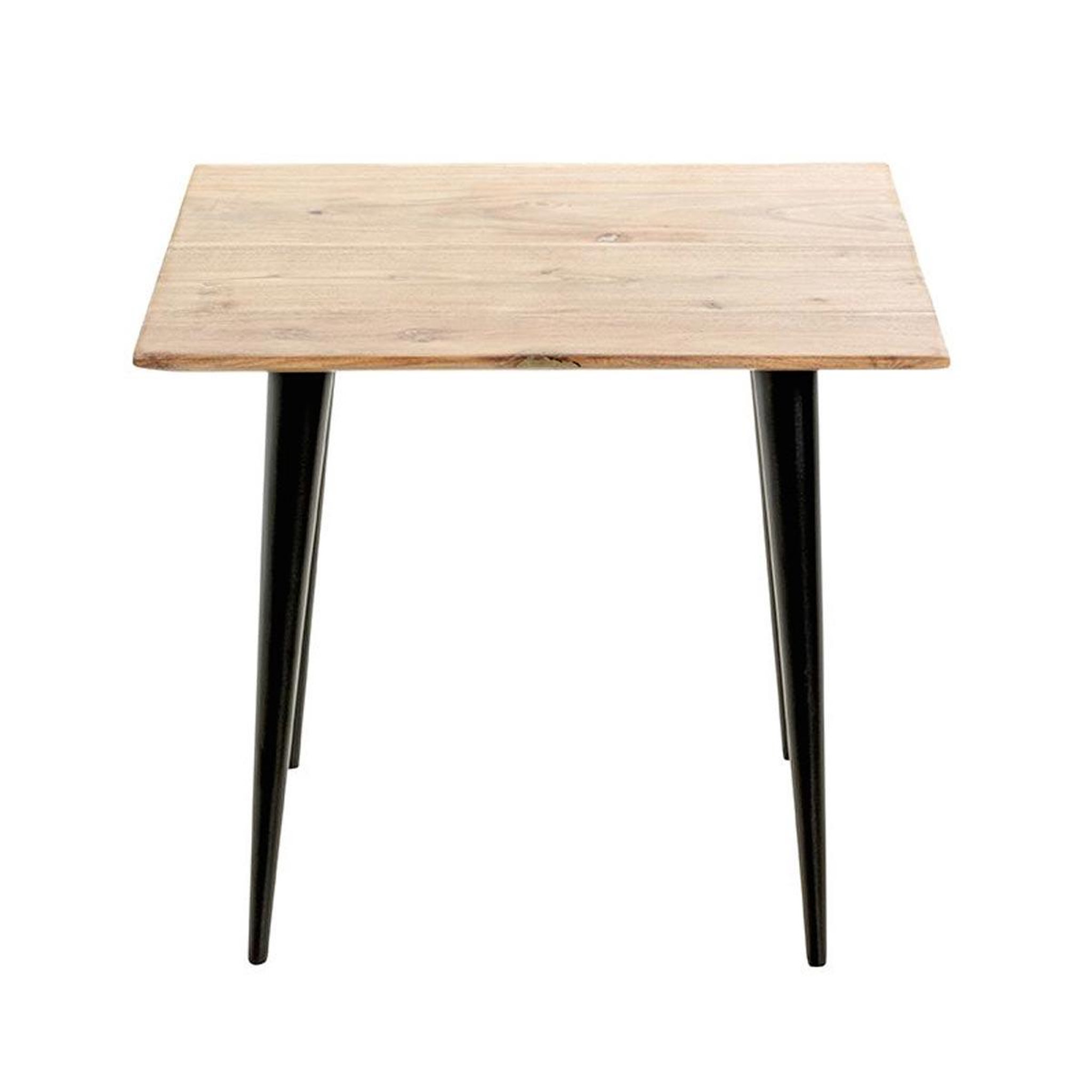 Voir la diapositive 2 : Paris Prix Table d'appoint en bois  ciotat  46cm naturel & noir