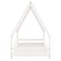 Voir la diapositive 4 : VIDAXL Cadre de lit pour enfants blanc 90x190 cm bois de pin massif