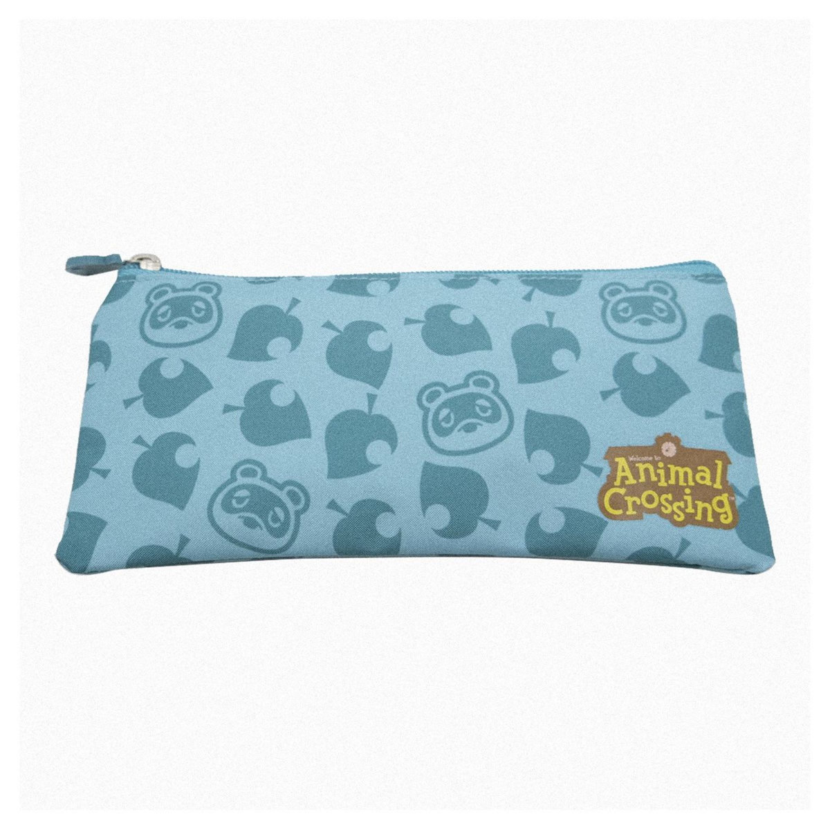 NINTENDO Trousse 1 compartiment plate bleue Animal Crossing