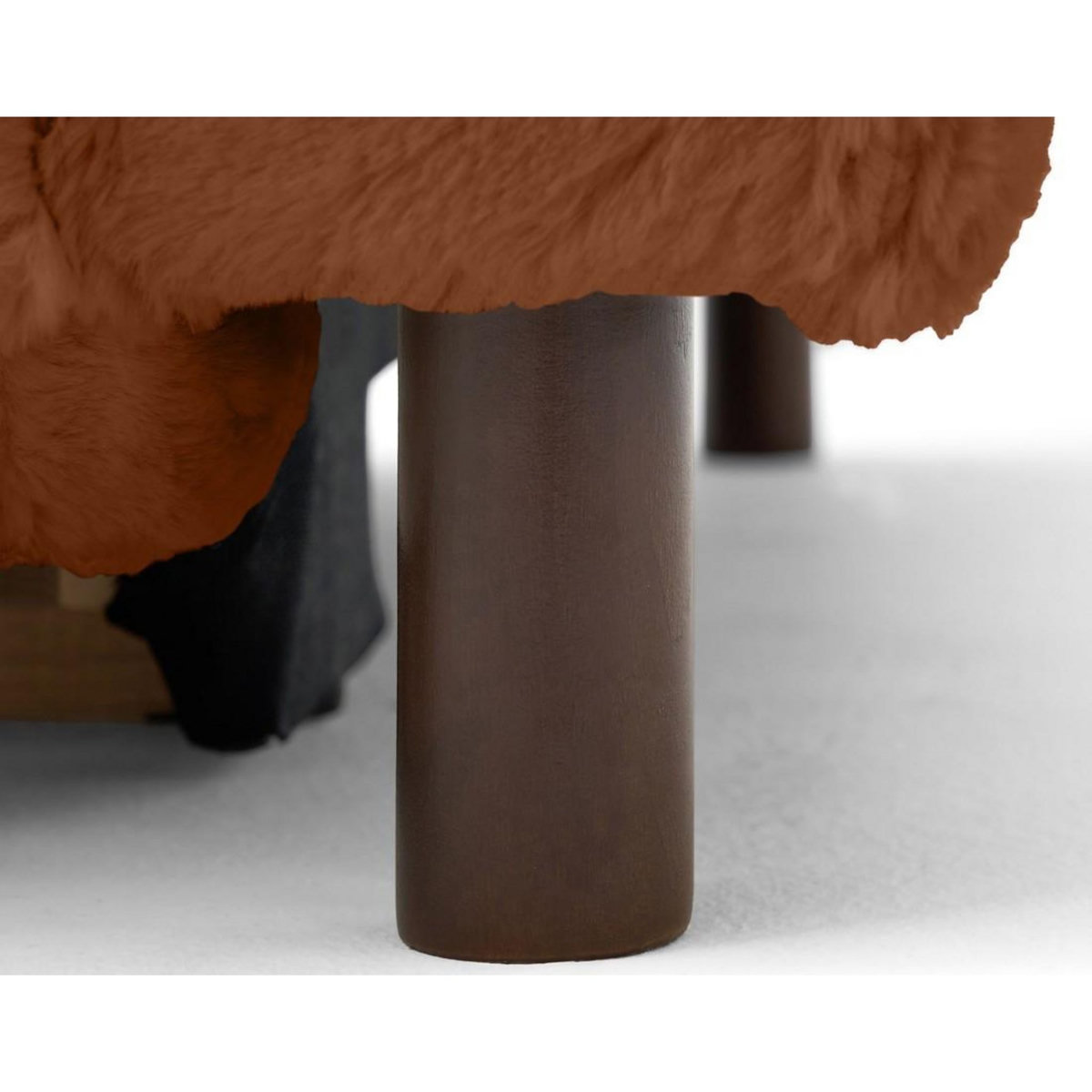 LISA DESIGN Jake - canapé d'angle gauche 5 places convertible en fausse fourrure