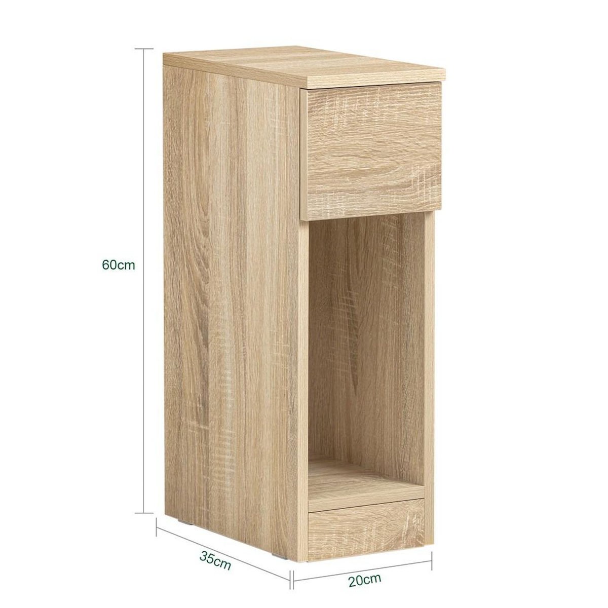 SOBUY SoBuy - Table De Chevet à un tiroir - Nordique - FBT111