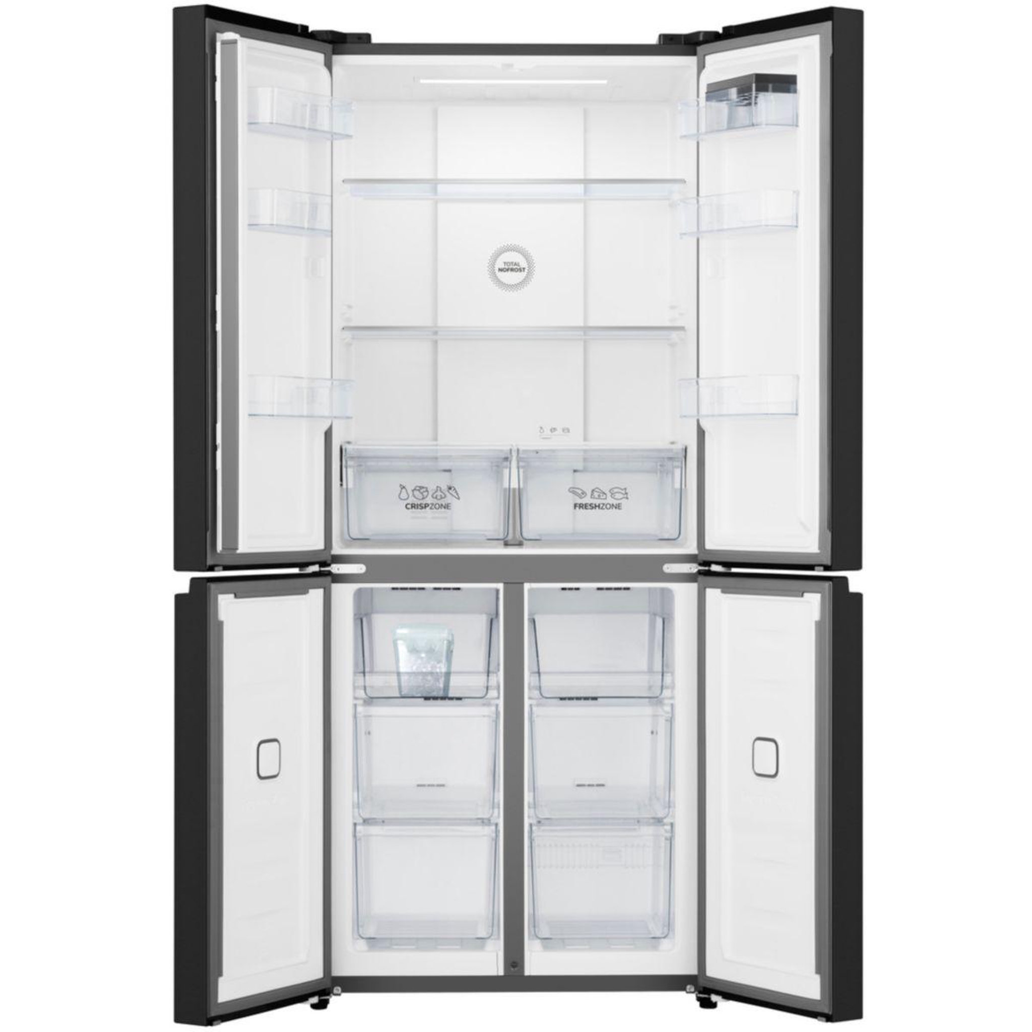 Voir la diapositive 4 : Hisense Réfrigérateur multi portes rq5n465nefe