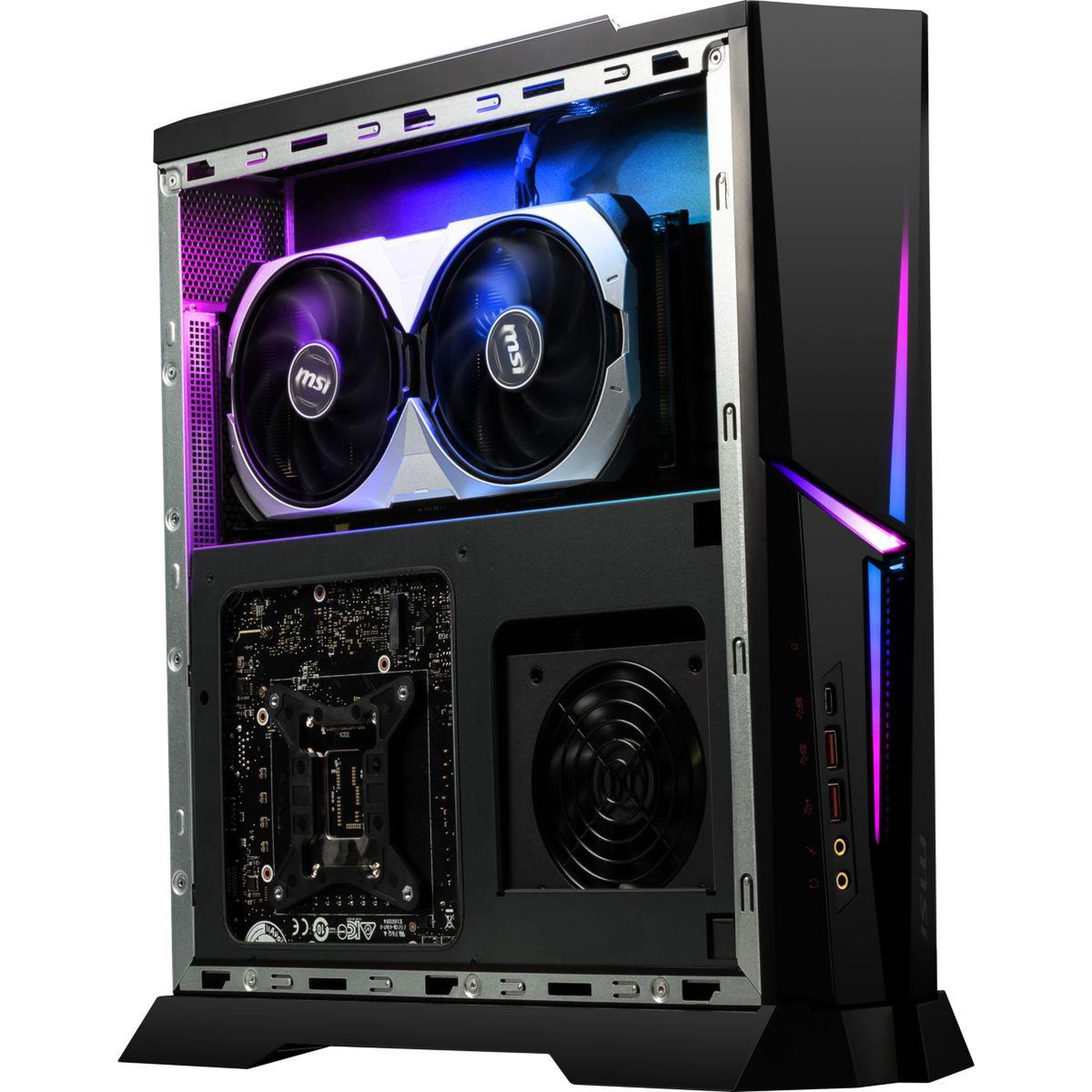 Voir la diapositive 3 : MSI PC Gamer MPG Trident AS 14NUE7-800FR