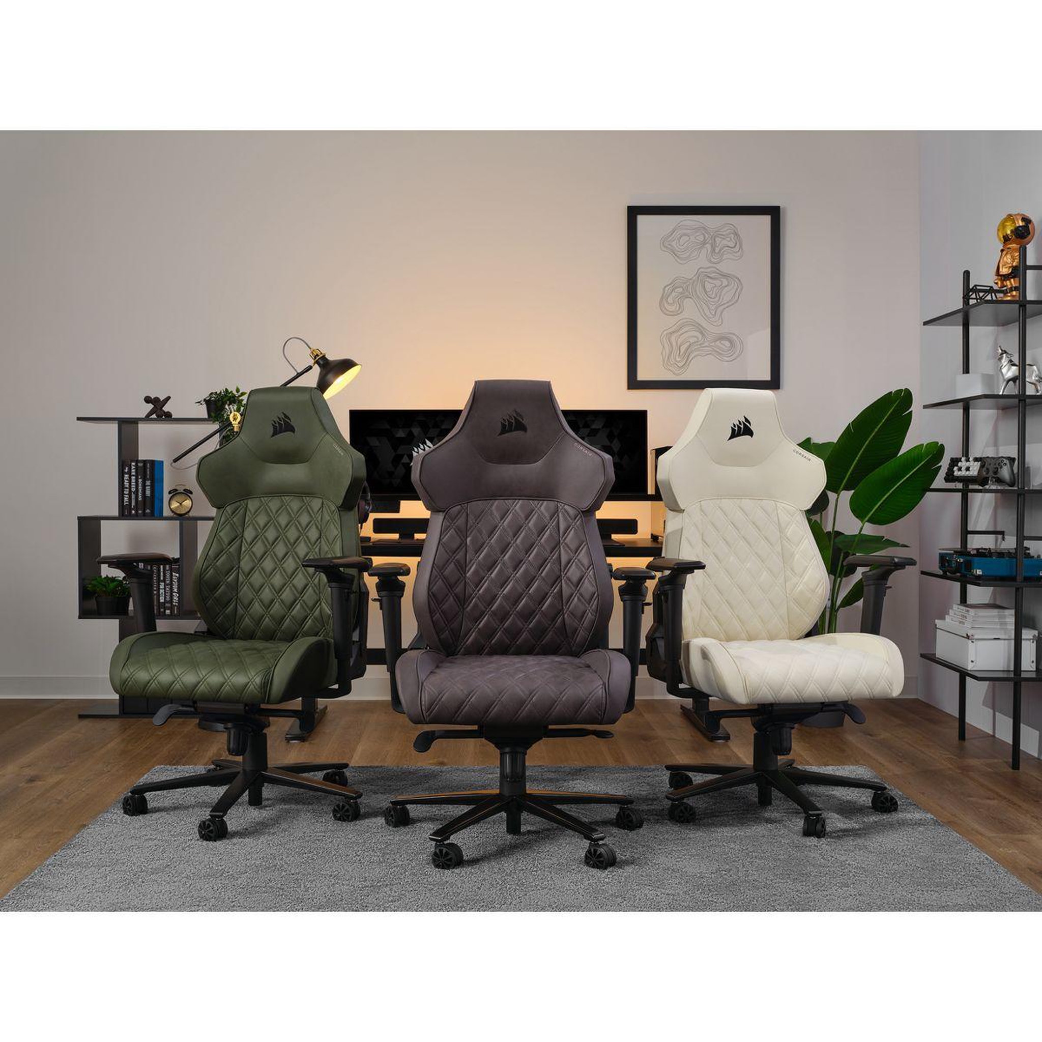 Voir la diapositive 4 : Corsair Chaise gaming tc500 luxe shadow