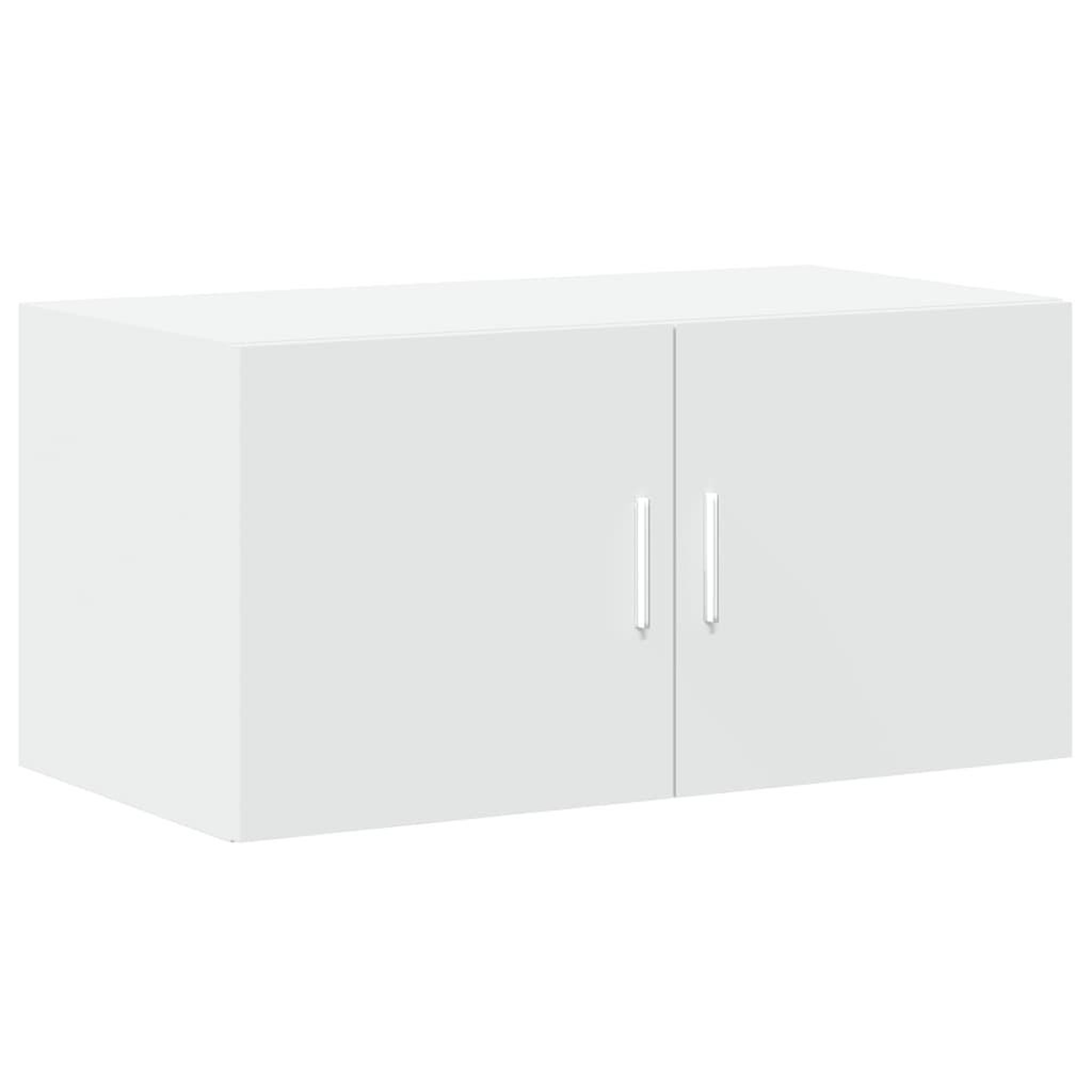 Voir la diapositive 5 : VIDAXL Armoire de rangement blanc 80x42,5x225 cm bois d'ingenierie