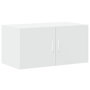 Voir la diapositive 5 : VIDAXL Armoire de rangement blanc 80x42,5x225 cm bois d'ingenierie