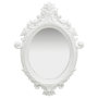 Voir la diapositive 1 : VIDAXL Miroir mural style chateau 56x76 cm Blanc
