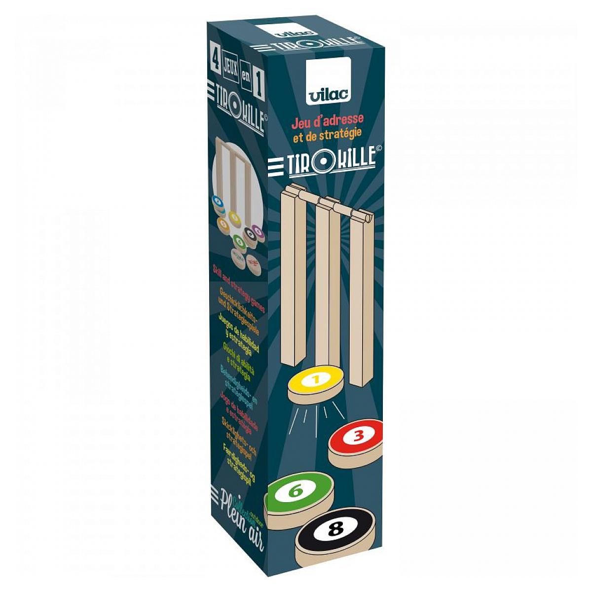 Vilac Tirokille jeu d'adresse et de stratégie