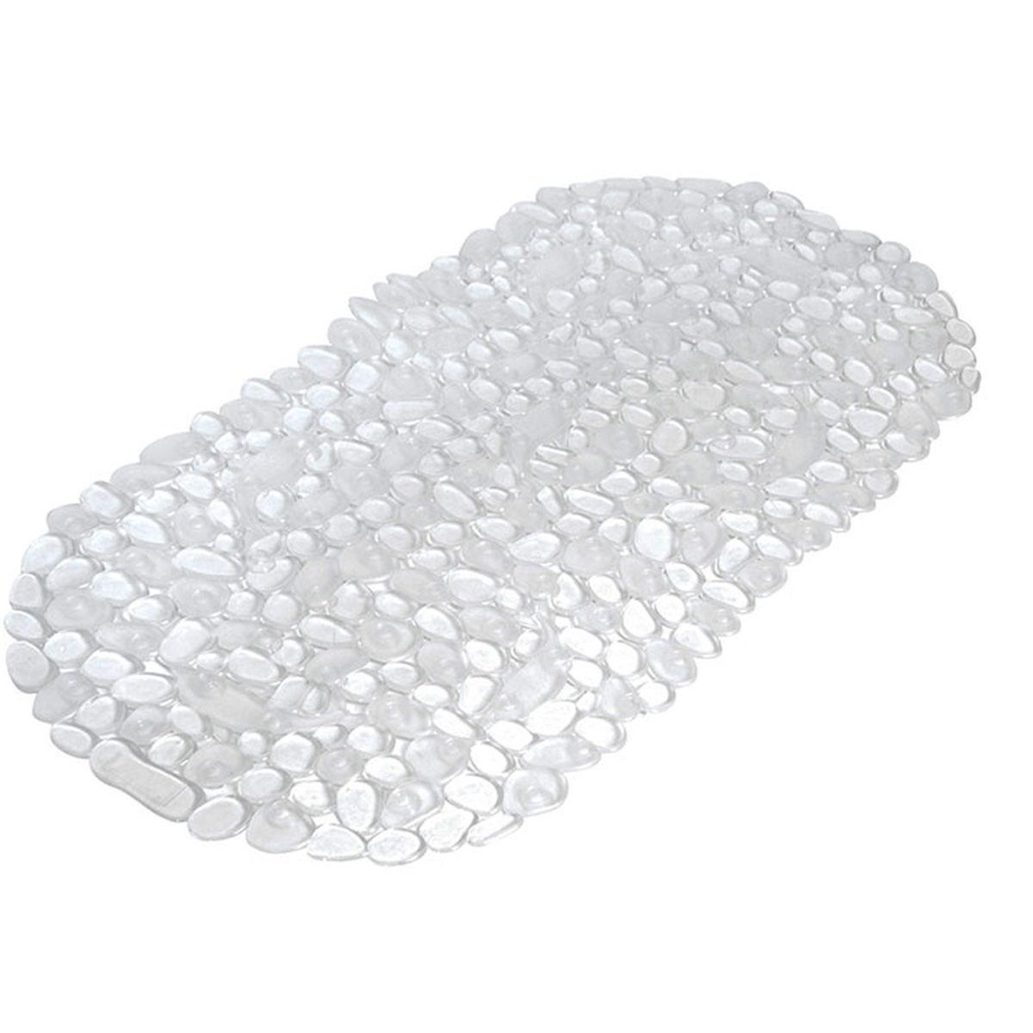 Douceur d'Intérieur Fond de bain galets  vitamine ii  36x69cm transparent