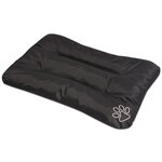 VIDAXL Matelas pour chiens Taille L Noir