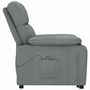Voir la diapositive 5 : VIDAXL Fauteuil inclinable electrique Gris fonce Tissu