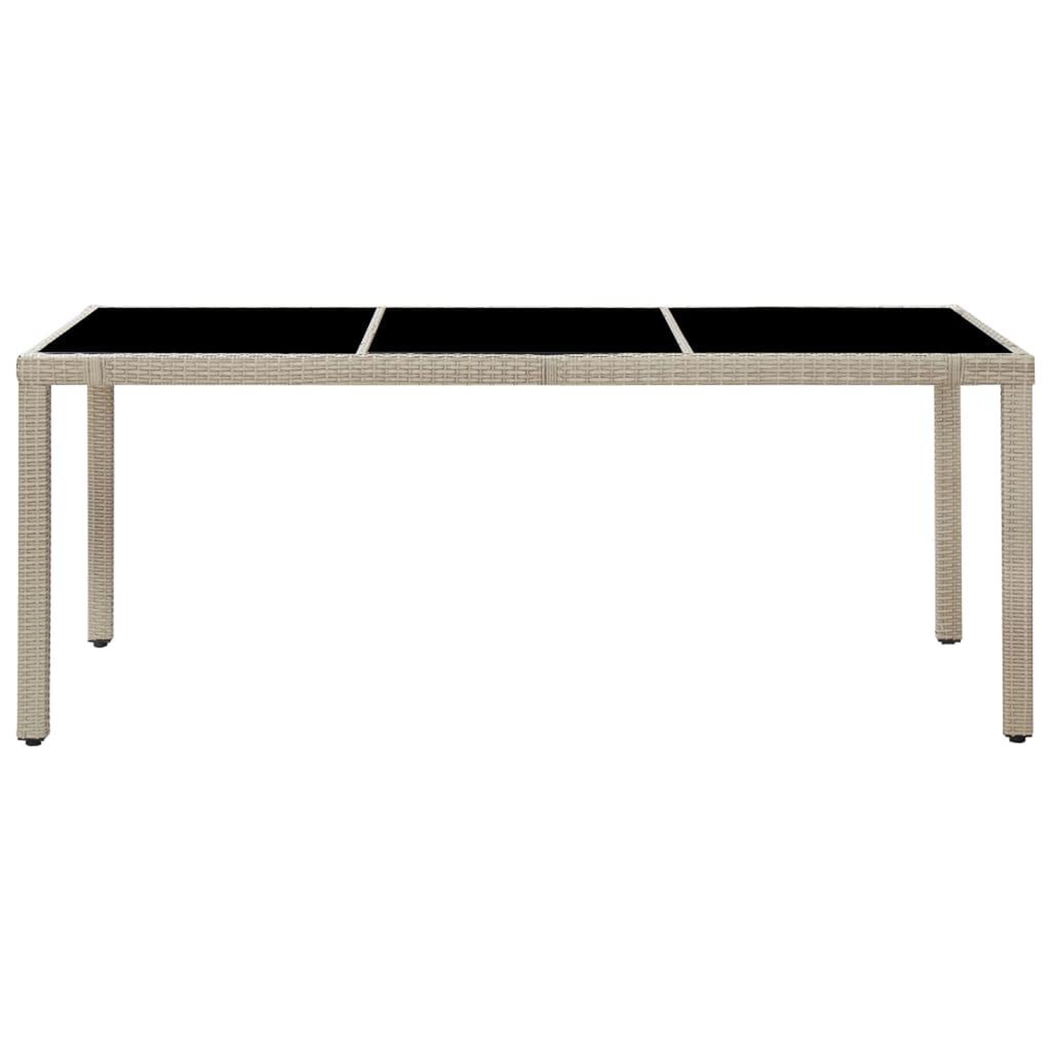 Voir la diapositive 3 : VIDAXL Ensemble a manger d'exterieur et coussins 9 pcs resine tressee