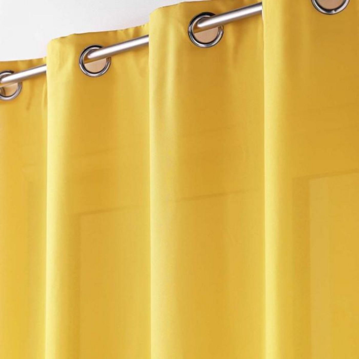 Paris Prix Rideau à Oeillets  Absolu  140x280cm Moutarde