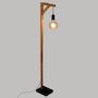 Voir la diapositive 3 : ATMOSPHERA Lampadaire Design en Bois  Wild  148cm Naturel